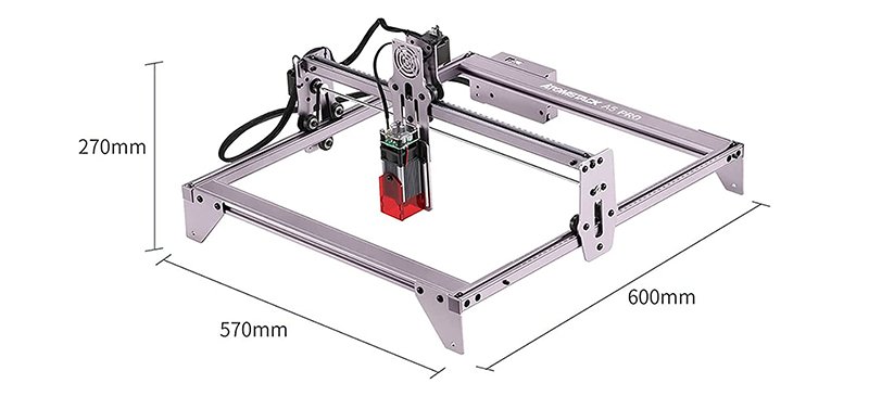 test ATOMSTACK Graveur laser A5 Pro, découpeuse de gravure laser 40W