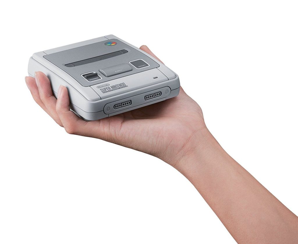 Taille de la console SNES Nintendo Classic Mini