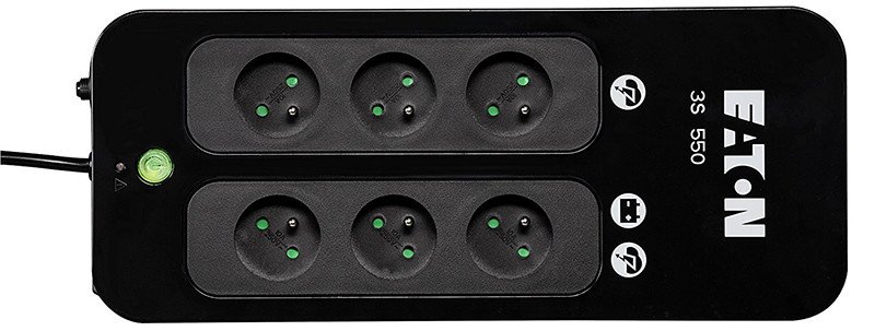 Eaton 3S Onduleur 330 Watt 550 VA 5 Ah 6 connecteur(s) de sortie