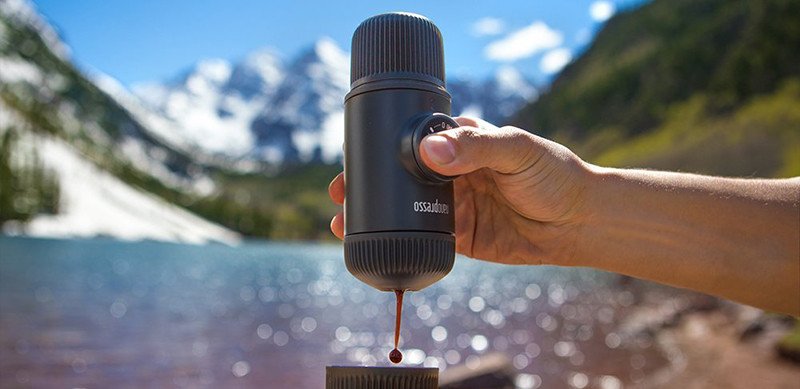 Wacaco Nanopresso machine à expresso portative, évolution de La Minipresso