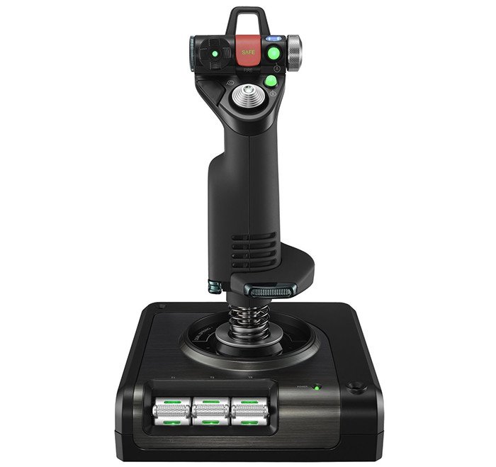 Logitech X52 Pro Flight Control System Joystick
