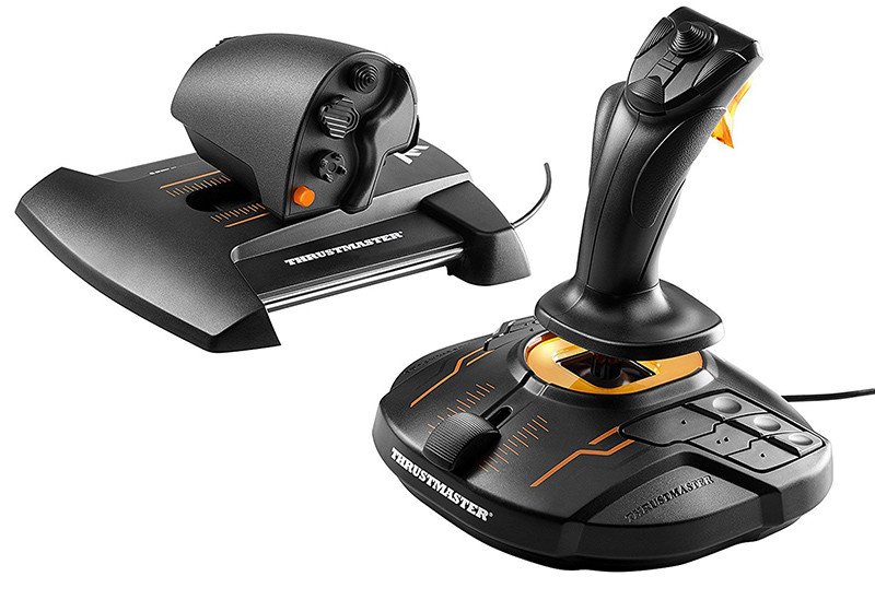 ThrustMaster T.16000M FCS HOTAS, Joystick + Manette des Gaz