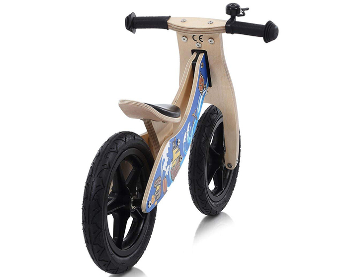 Baby Vivo Draisienne en Bois sans Pédales pour Vélo DE 30,5 cm avec Bell