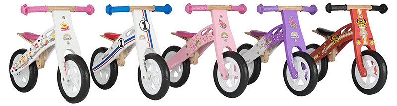 Bikestar Vélo Draisienne Enfants en bois pour garcons et filles