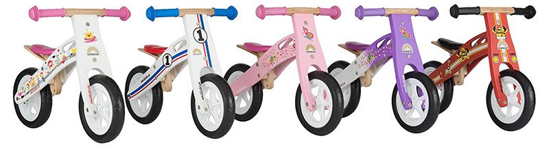 Bikestar Vélo Draisienne Enfants en bois pour garcons et filles