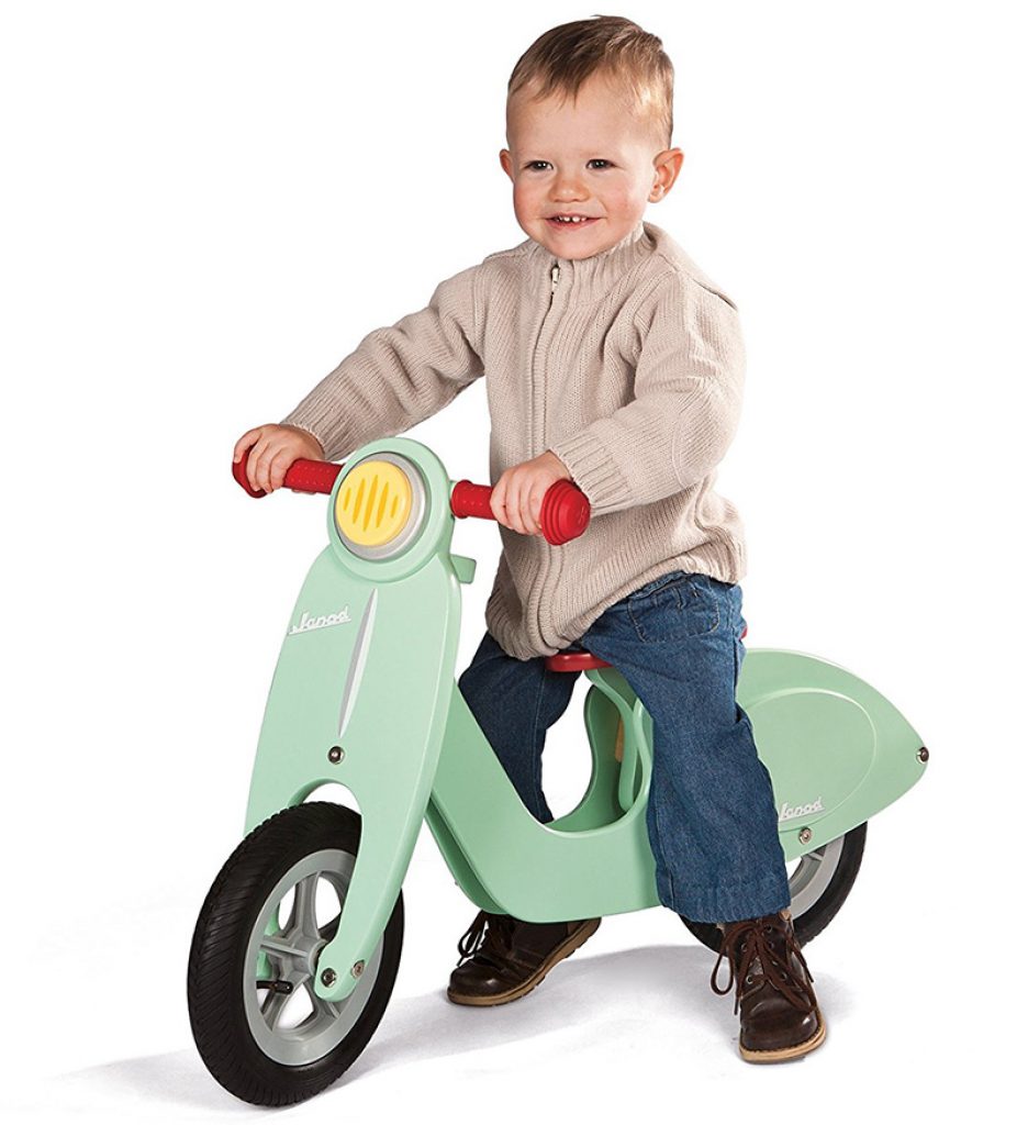 Janod - J03243 - Draisienne Bois Scooter Mint