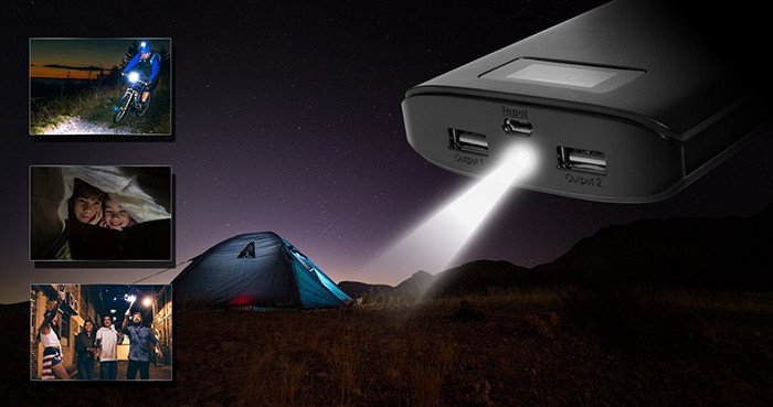 Adata AP20000D-DGT-5V-CBK Batterie Externe