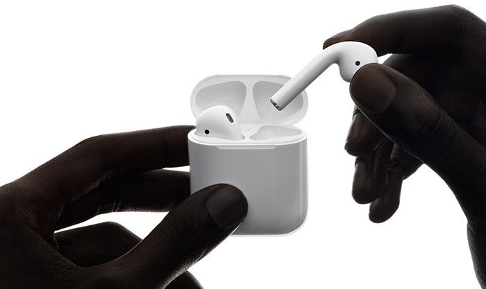 Apple AirPods écouteurs sans fil (Bluetooth, Lightning)