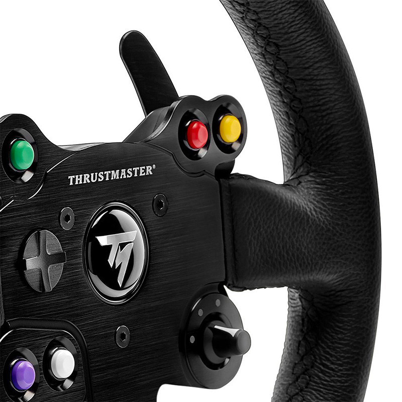 ThrustMaster 28 GT Roue Add-On en Cuir pour Volant PC PS4 Noir