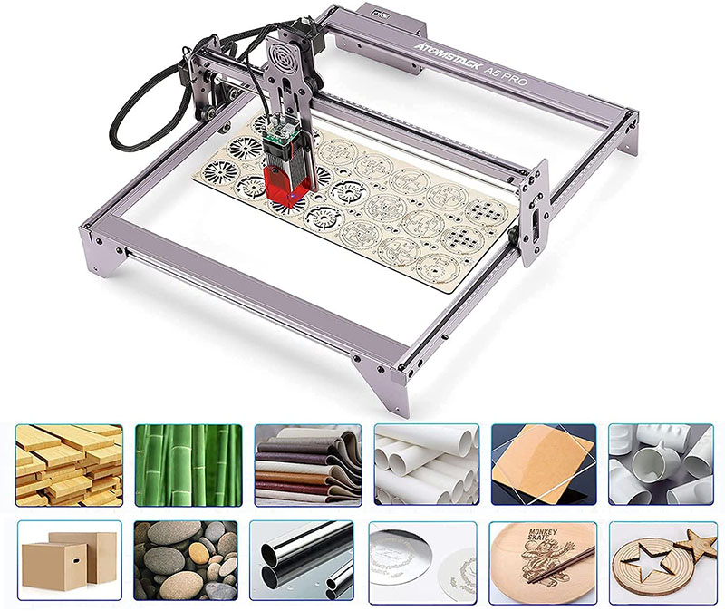 avis ATOMSTACK Graveur laser A5 Pro, découpeuse de gravure laser 40W